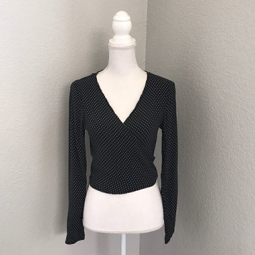 Brandy Melville Wrap Top  